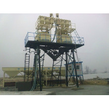Twin горизонтальный принудительный бетоносмесительный завод серии Hzs35 (35M3 / H)